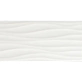 Artens Wall Tile Frosty White Glossy 3d Organic 30x60cm/1,26m2